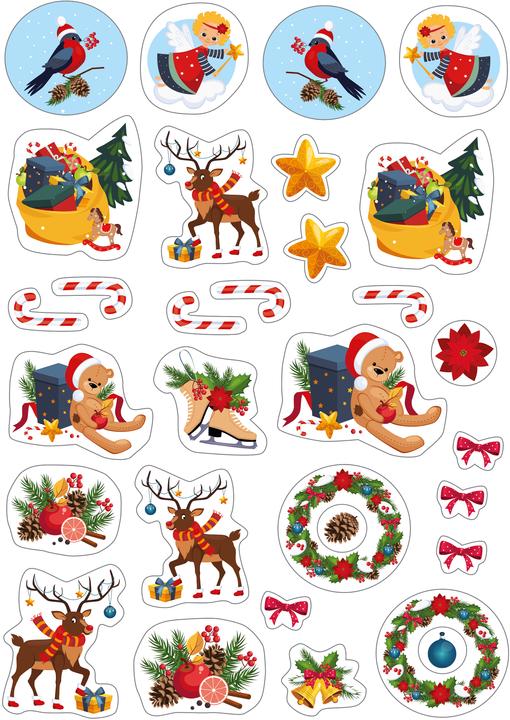 Ravensburger Il mio libro di Natale preferito da colorare con adesivi da 4