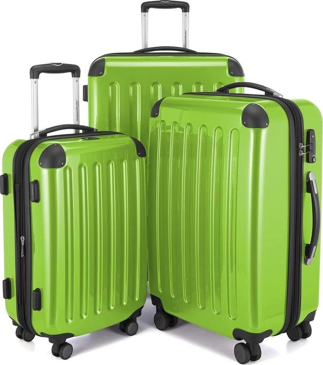 Produktbild Hauptstadtkoffer Alex - Kofferset TSA Apfelgrün, S/M/L (119 l, Handgepäck (bis 50l), M (50 - 90l), L (90 - 115l))