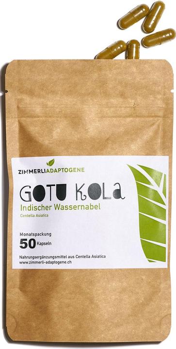 Zimmerli Adaptogene Gotu Kola Kapseln 50 Kapseln (1 Stück, Kapseln, 25 g)