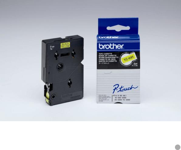 Actual product image Brother P-Touch (0.90 cm, Yellow)