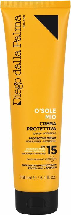 Diego dalla Palma Soleil - O'SOLE MIO Crème Protectrice Visage & Corps SPF15 (Crème solaire, SPF 15, 150 ml)