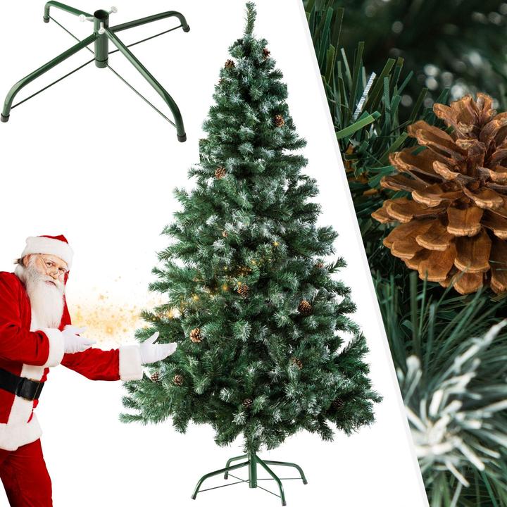 Immagine prodotto tectake Albero di Natale artificiale (180 cm)