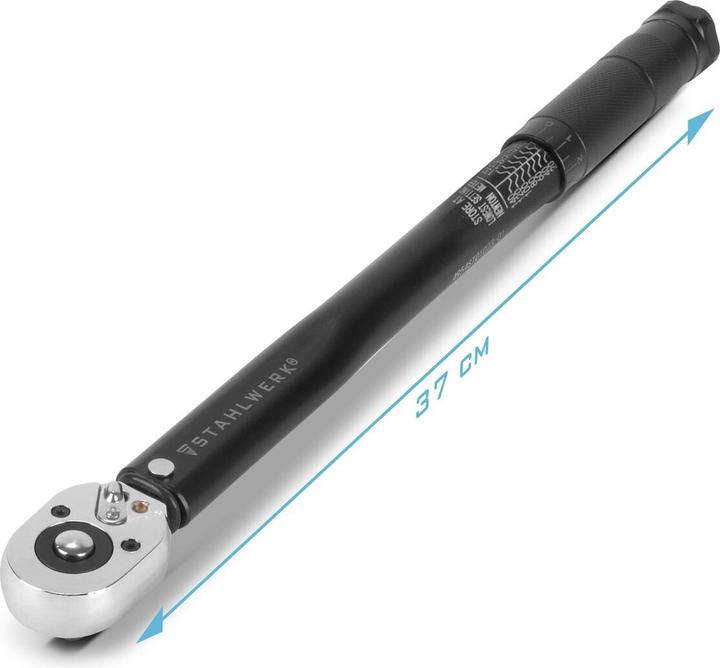 Actual product image Stahlwerk torque wrench TW-140 ST 10-140 Nm 3/8" inch reversible ratchet (3/8", 10 Nm, 140 Nm)