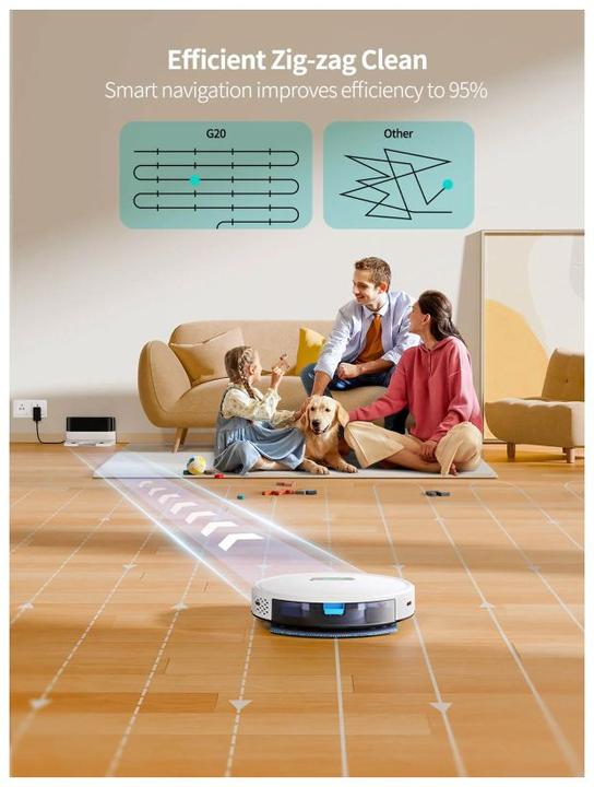 Produktbild Honiture G20 Pro Robot Vacuum (Saugwischroboter)