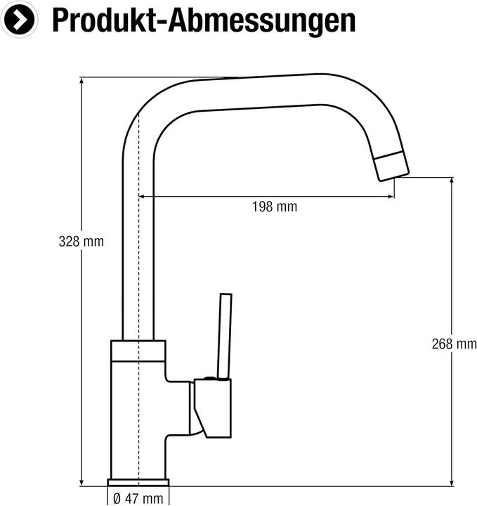 Produktbild Cornat Aranda Küchenarmatur