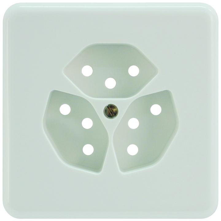 Actual product image Mica UP cover 3xT13 white for 13M6318
