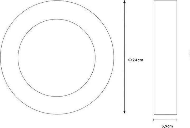 Actual product image Lucide Brice LED (973 lm, B15d)
