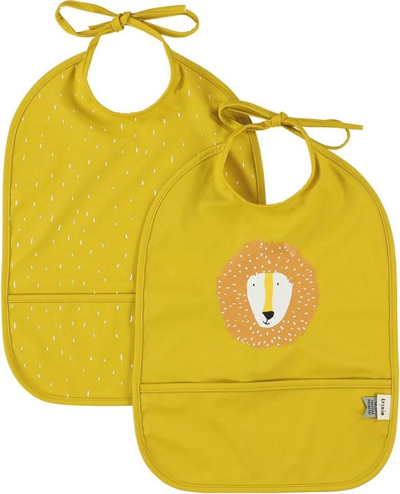 Trixie Baby Bavaglino idrorepellente 2 pezzi leone (3.60 mesi)