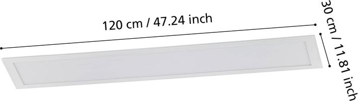 Produktbild EGLO SALOBRENA 1 Deckenleuchte weiss (4700 lm)
