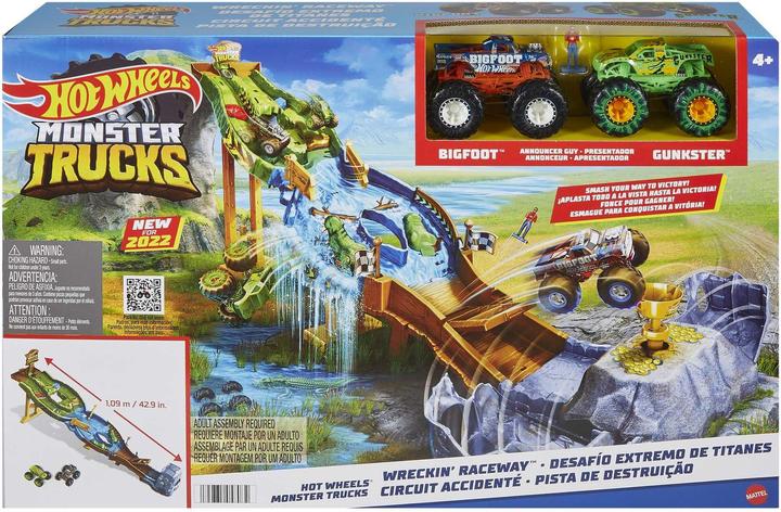 Actual product image Mattel Monster Trucks Competition Race Track (SIOC)