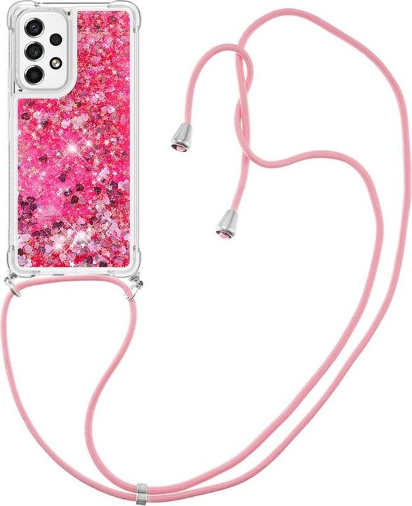 Produktbild Cover-Discount Galaxy A53 5G - Hülle mit Umhängeband rosa