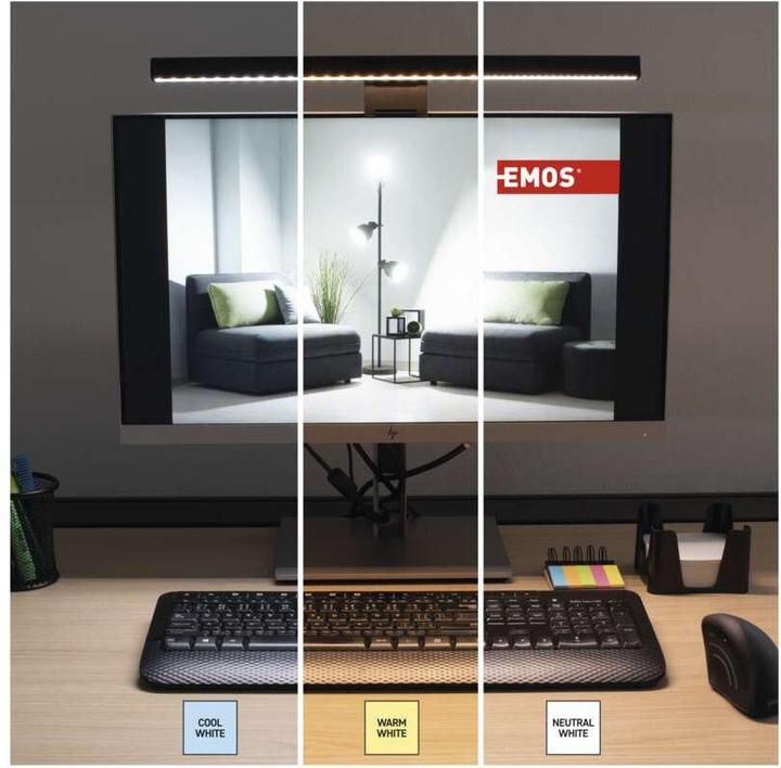 Produktbild Emos LED-Monitorleuchte AVA