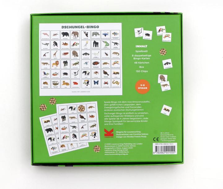 Actual product image Jungle Bingo (German)