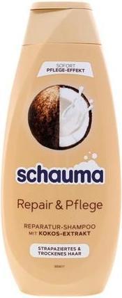 Produktbild Schwarzkopf schauma Repair & Pflege Shampoo 400 ml (400 ml, Flüssiges Shampoo)