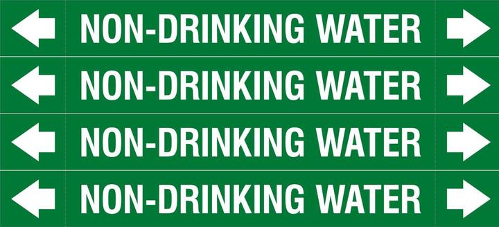 Produktbild Brady ASME - Rohrmarkierer - Non-Drinking Water