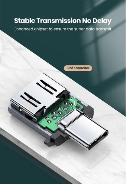 Image du produit Ugreen Adaptateur USB-C 3.1 vers USB-A 3.0 femelle (USB Type C, USB-A)