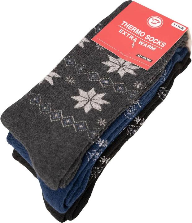Actual product image Casativo Winter socks with snowflakes (pack of 3, 39 - 42)
