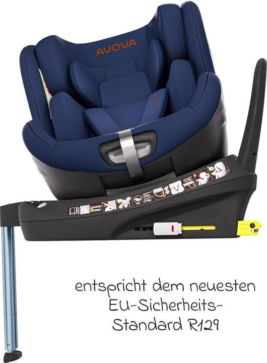 Produktbild Avova Swan-Fix I-Size Reboard Kindersitz (Reboarder, ECE R129/i-Size Norm)