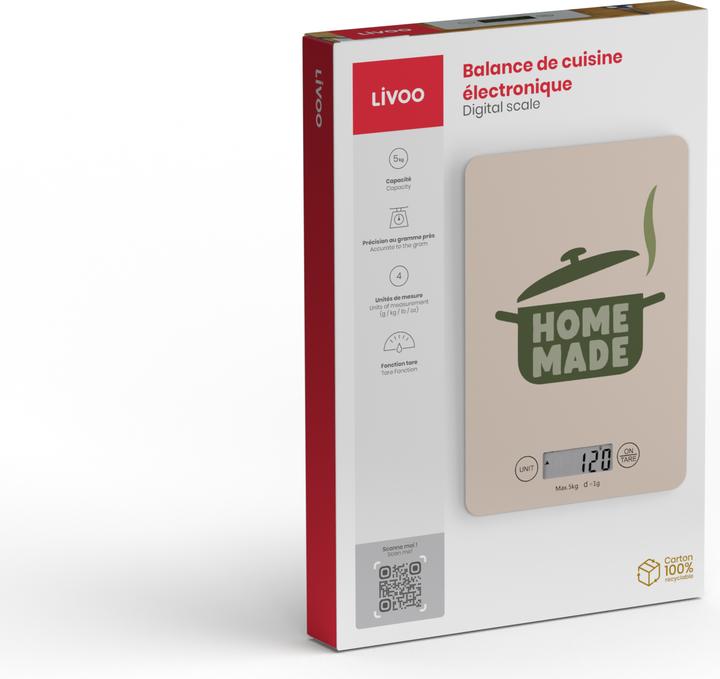 Actual product image Livoo Digital scale