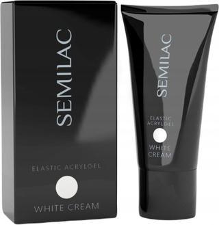 Semilac Acrylgel Double Flex White Cream 30g