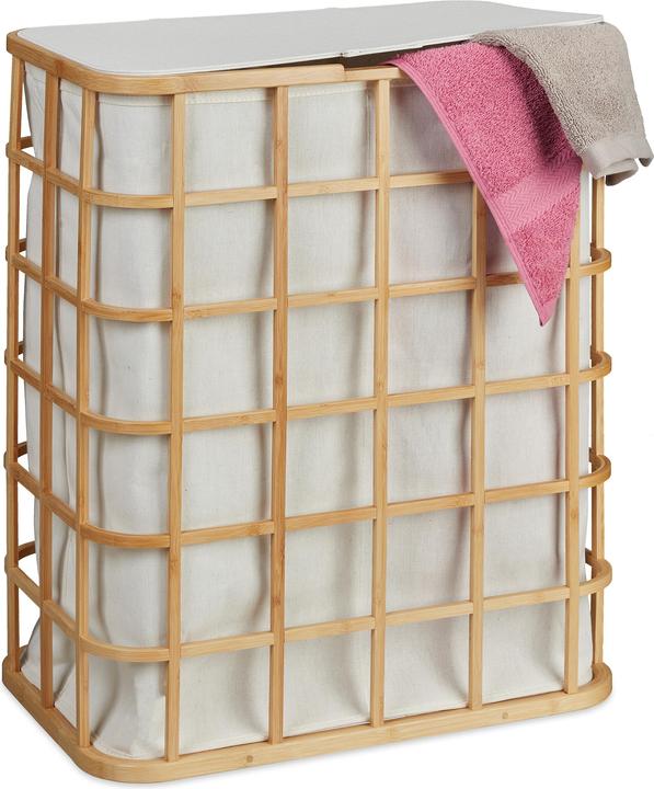 Actual product image Relaxdays Wäschekorb (77 l)