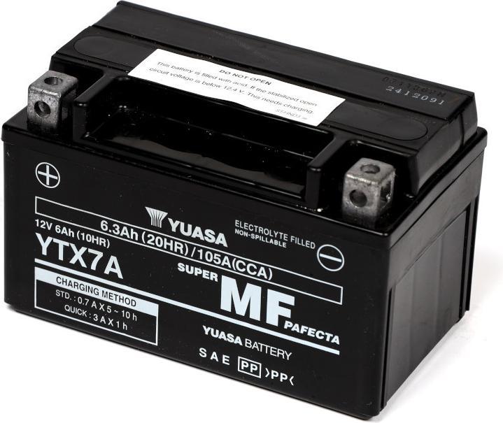 Image du produit Yuasa YTX7A (12 V, 6 Ah, 105 A)
