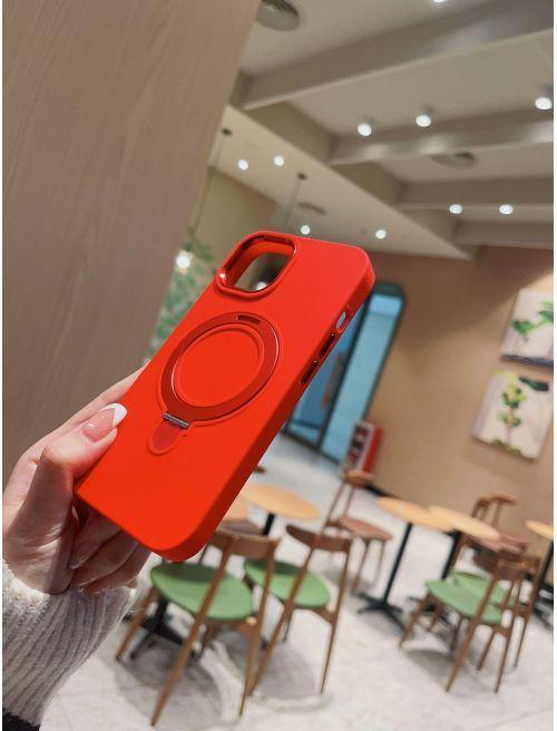 Produktbild MU Classic Liquid Silicone MagSafe Stand Series (Apple iPhone 15 Pro)