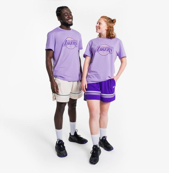 Actual product image Tarmak Damen/Herren Basketball Shorts NBA - SH900 violett (L)