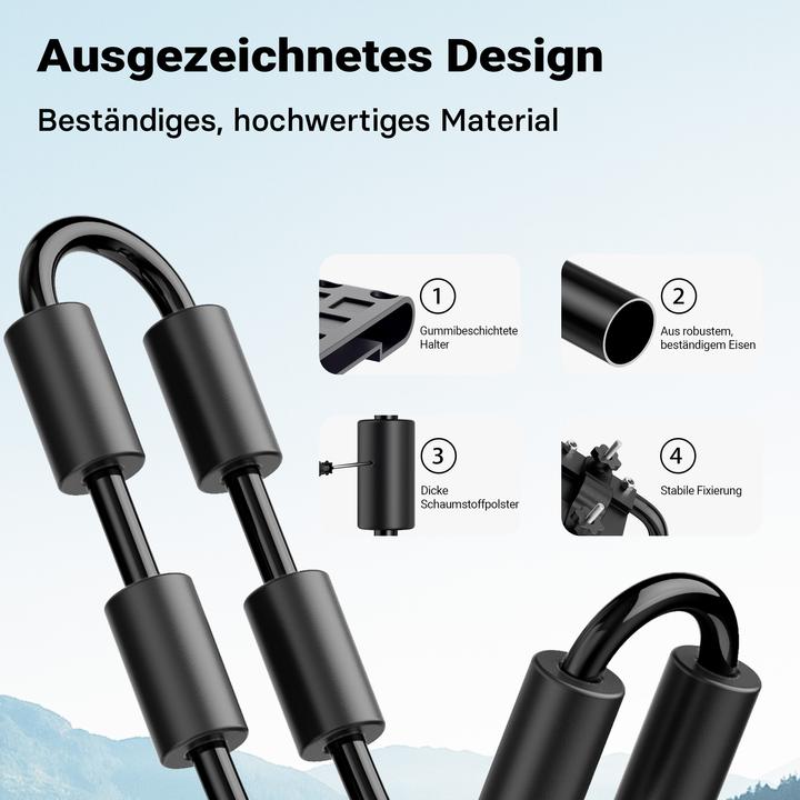 Produktbild Wiltec Kajakhalter Dachträger 2 Stk. Bootsträger Kanuhalter Kajakträger Kajak Boot