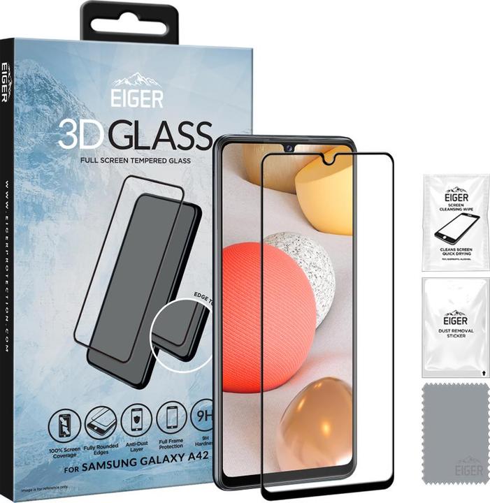 Produktbild Eiger Mountain Glass Clear Edge (1 Stück, Samsung Galaxy A42 5G)