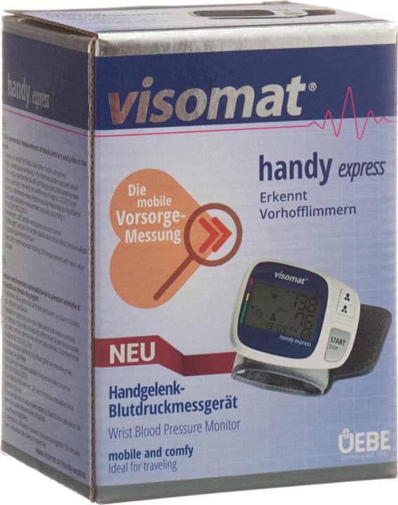 Actual product image Visomat handy express blood pressure monitor (Blood pressure monitor wrist)