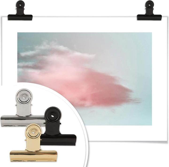Produktbild Trenddeko Rosa Wolken (30 x 24 cm)