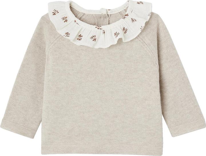 Immagine prodotto Vertbaudet Maglia per neonati con collo a fiori (56)