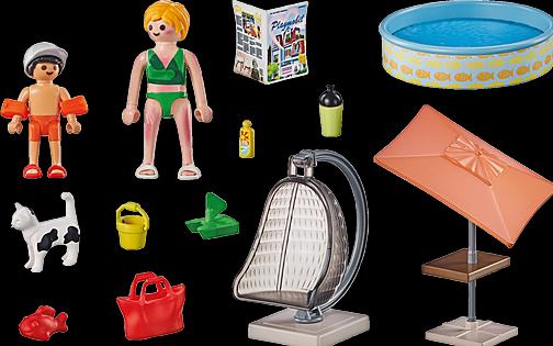 Produktbild Playmobil Planschspass zu Hause (71476, Playmobil My Life)