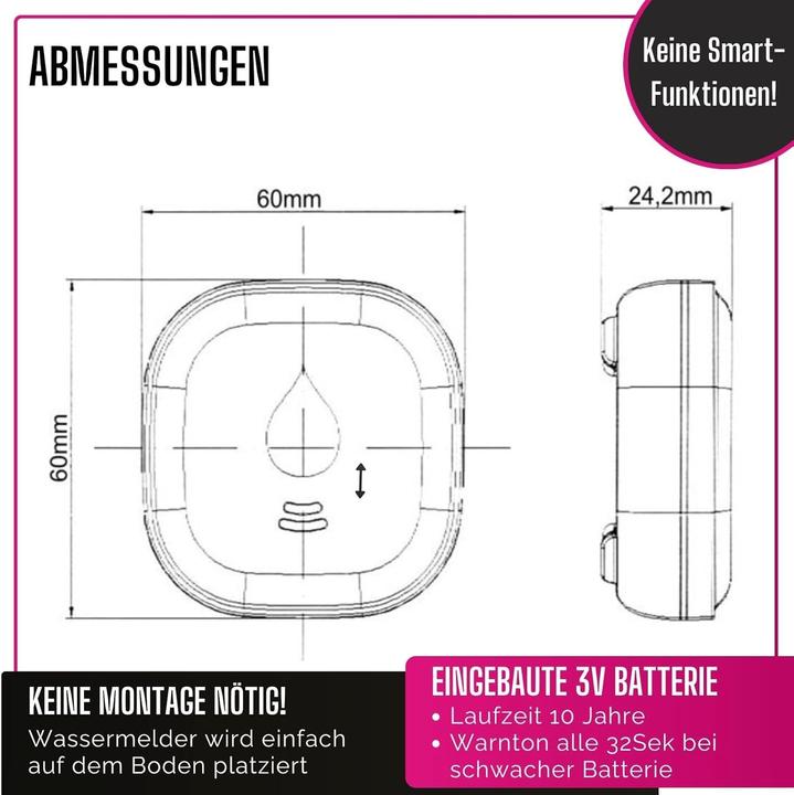 Produktbild Summit Digital Wassermelder GS153