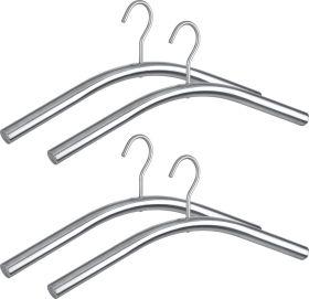 Wenko 4 Drooghangers zilver (4 x)