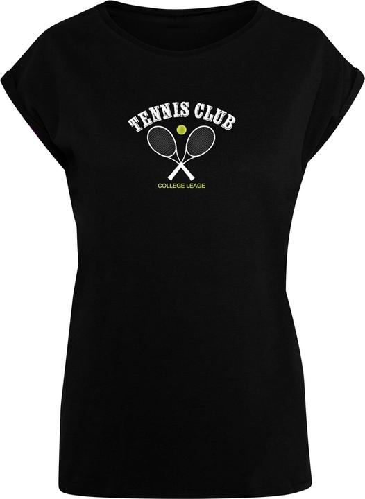 Actual product image Merchcode Ladies Tennis Club Extended Shoulder Tee - 116315 (XL)