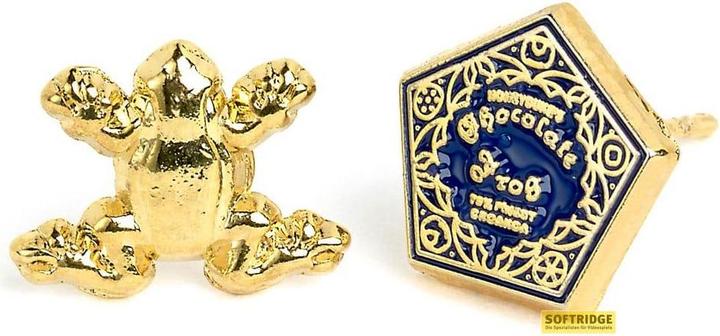 Carat HARRY POTTER - Boucles d'Oreilles - Grenouille en Chocolat & Boîte (Zinklegierung)