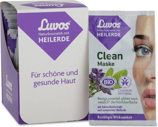 Produktbild Luvos Heilerde Clean Maske Display (24 Stk) (1000 ml)