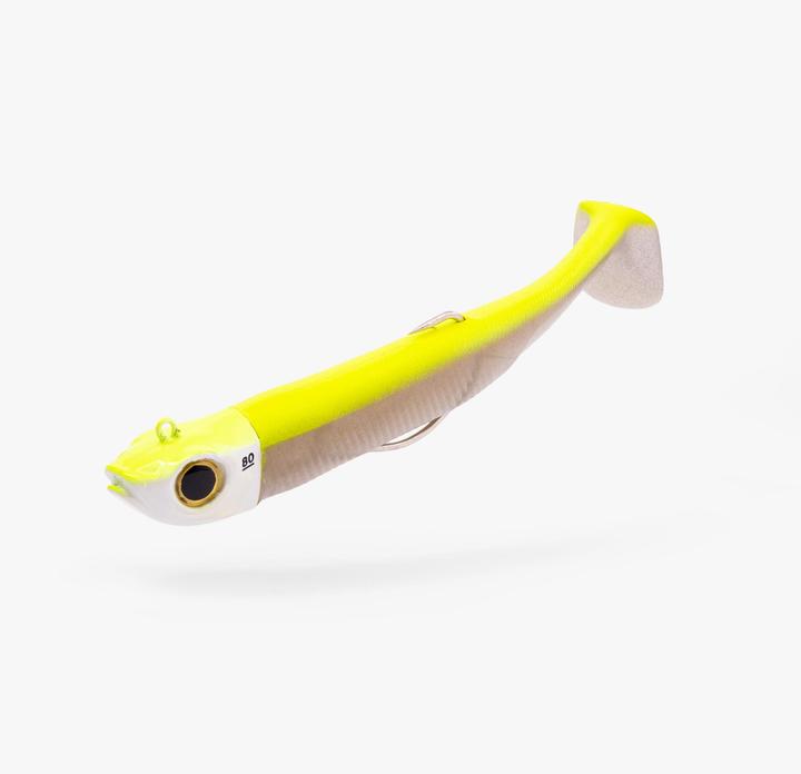 Image du produit Caperlan Soft lures shad texan anchovy combo ancho 150 80 g yellow / neon pink
