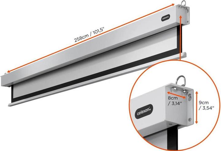 Produktbild Celexon Motor Professional Plus (118", 4:3)