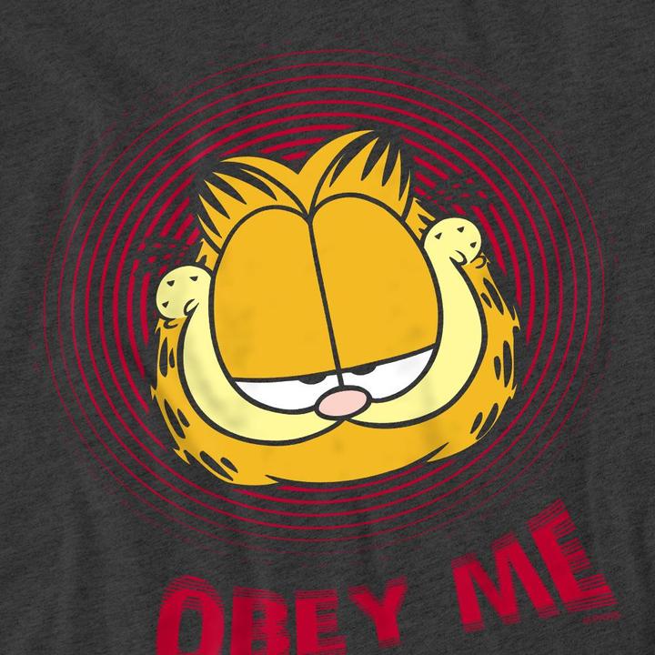 Actual product image Garfield Unisex Adult Obey Me T-Shirt (XXL)