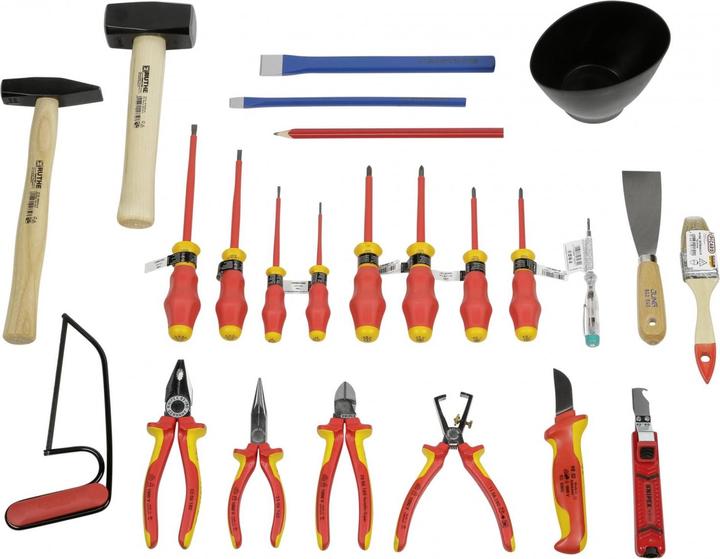 Produktbild Knipex Werkzeugkoffer BIG Basic Move Elektro (24 Teile)