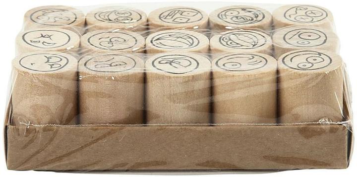 Produktbild Creativ Company Stempel Holz 15 Stück
