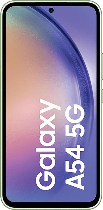 Produktbild Samsung Galaxy A54 5G (256 GB, Awesome Lime, 6.40", Dual SIM, 5G)