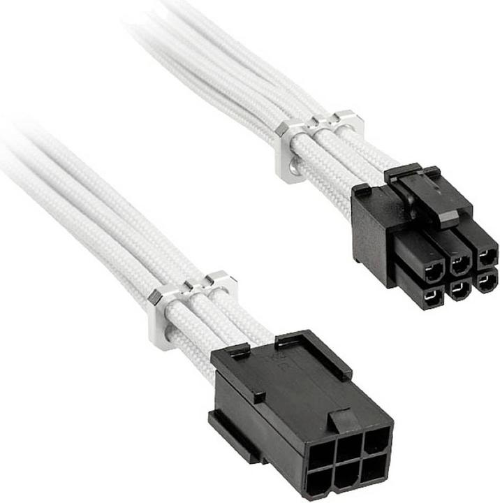 Produktbild BitFenix Alchemy 6-Pin-PCIe-Verlängerungskabel, 45 cm, sleeved