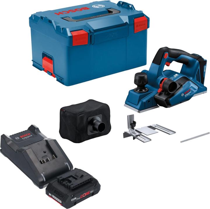 Bosch Professional Bosch GHO 18V-26 Professional cordless planer 18 V 2.6 mm brushless + 1x ProCORE rechargeable