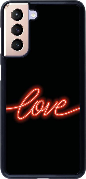 Actual product image PhoneLook Cover Valentine 2023 neon love (Samsung Galaxy S21 5G)