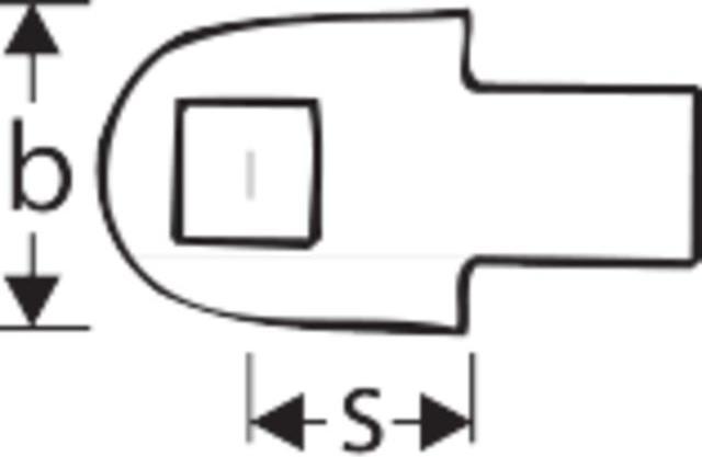 Produktbild Stahlwille Vierkant-Einsatz (1/2", 100 Nm)