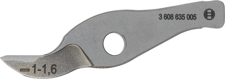 Bosch Professional Zubehör Couteau droit jusqu'à 1,6 mm, pour